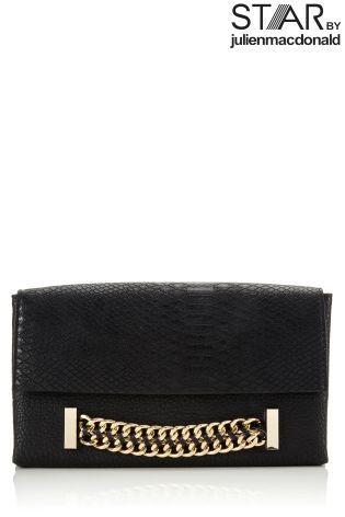 Star By Julien Macdonald Chain Detail Clutch